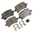 DX1028 by MONROE - Total Solution Semi-Metallic Brake Pads