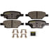 DX1033 by MONROE - Monroe Brakes Total Solution Semi-Metallic Brake Pads