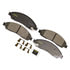 DX1039 by MONROE - Total Solution Semi-Metallic Brake Pads