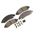 DX1039 by MONROE - Total Solution Semi-Metallic Brake Pads