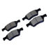 DX1047 by MONROE - Total Solution Semi-Metallic Brake Pads