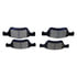 DX1047 by MONROE - Total Solution Semi-Metallic Brake Pads