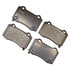 DX1053 by MONROE - Total Solution Semi-Metallic Brake Pads