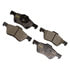 DX1047A by MONROE - Total Solution Semi-Metallic Brake Pads