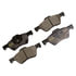 DX1047A by MONROE - Total Solution Semi-Metallic Brake Pads