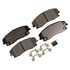 DX1056 by MONROE - Total Solution Semi-Metallic Brake Pads