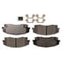 DX1056 by MONROE - Total Solution Semi-Metallic Brake Pads