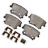 DX1057A by MONROE - Total Solution Semi-Metallic Brake Pads