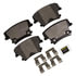 DX1057 by MONROE - Total Solution Semi-Metallic Brake Pads