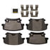 DX1057 by MONROE - Total Solution Semi-Metallic Brake Pads