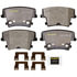 DX1057A by MONROE - Monroe Brakes Total Solution Semi-Metallic Brake Pads
