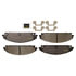 DX1058 by MONROE - Total Solution Semi-Metallic Brake Pads