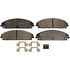 DX1058 by MONROE - Total Solution Semi-Metallic Brake Pads