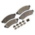 DX1067 by MONROE - Total Solution Semi-Metallic Brake Pads