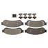 DX1067 by MONROE - Total Solution Semi-Metallic Brake Pads