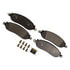 DX1068 by MONROE - Total Solution Semi-Metallic Brake Pads