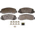 DX1069A by MONROE - Total Solution Semi-Metallic Brake Pads