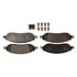 DX1068 by MONROE - Total Solution Semi-Metallic Brake Pads