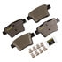 DX1071 by MONROE - Total Solution Semi-Metallic Brake Pads