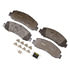 DX1069A by MONROE - Total Solution Semi-Metallic Brake Pads