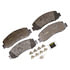 DX1069A by MONROE - Total Solution Semi-Metallic Brake Pads