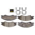 DX1074 by MONROE - Total Solution Semi-Metallic Brake Pads