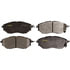 DX1078 by MONROE - Monroe Brakes Total Solution Semi-Metallic Brake Pads
