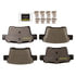 DX1071 by MONROE - Total Solution Semi-Metallic Brake Pads