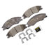 DX1074 by MONROE - Total Solution Semi-Metallic Brake Pads