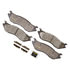 DX1079 by MONROE - Total Solution Semi-Metallic Brake Pads