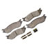 DX1079 by MONROE - Total Solution Semi-Metallic Brake Pads