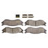 DX1079 by MONROE - Total Solution Semi-Metallic Brake Pads