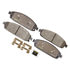 DX1080 by MONROE - Total Solution Semi-Metallic Brake Pads