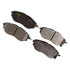 DX1078 by MONROE - Monroe Brakes Total Solution Semi-Metallic Brake Pads