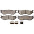 DX1079 by MONROE - Total Solution Semi-Metallic Brake Pads