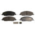 DX1081 by MONROE - Total Solution Semi-Metallic Brake Pads