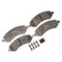 DX1084 by MONROE - Monroe Brakes Total Solution Semi-Metallic Brake Pads