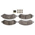 DX1084 by MONROE - Monroe Brakes Total Solution Semi-Metallic Brake Pads