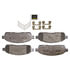 DX1083 by MONROE - Total Solution Semi-Metallic Brake Pads