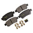 DX1088 by MONROE - Total Solution Semi-Metallic Brake Pads