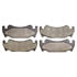 Monroe DX1085 Disc Brake Pad Set Prem Semi-Met Brakes