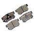 DX1086 by MONROE - Monroe Brakes Total Solution Semi-Metallic Brake Pads