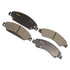 DX1092 by MONROE - Total Solution Semi-Metallic Brake Pads
