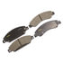 DX1092 by MONROE - Total Solution Semi-Metallic Brake Pads