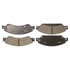 DX1092 by MONROE - Total Solution Semi-Metallic Brake Pads