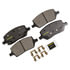 DX1093 by MONROE - Monroe Brakes Total Solution Semi-Metallic Brake Pads