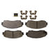DX1089 by MONROE - Total Solution Semi-Metallic Brake Pads