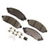 DX1094 by MONROE - Total Solution Semi-Metallic Brake Pads