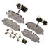 DX1098A by MONROE - Total Solution Semi-Metallic Brake Pads