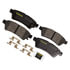 DX1100 by MONROE - Total Solution Semi-Metallic Brake Pads